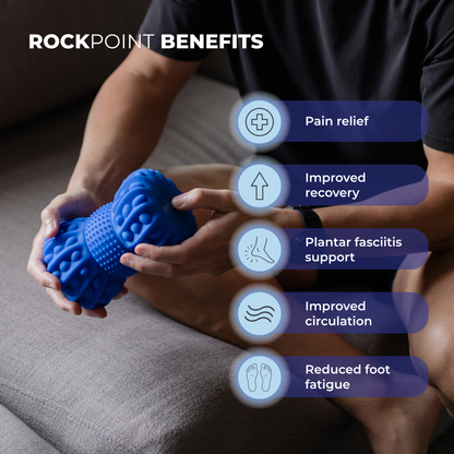 Rockpoint Roller - Dual Texture Vibrating Massage